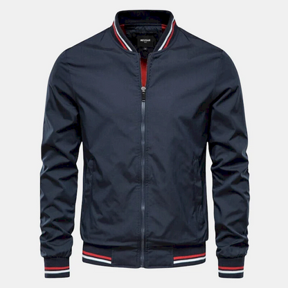 Caleb | Men's Stylish Bomber Jacket Zip-Up