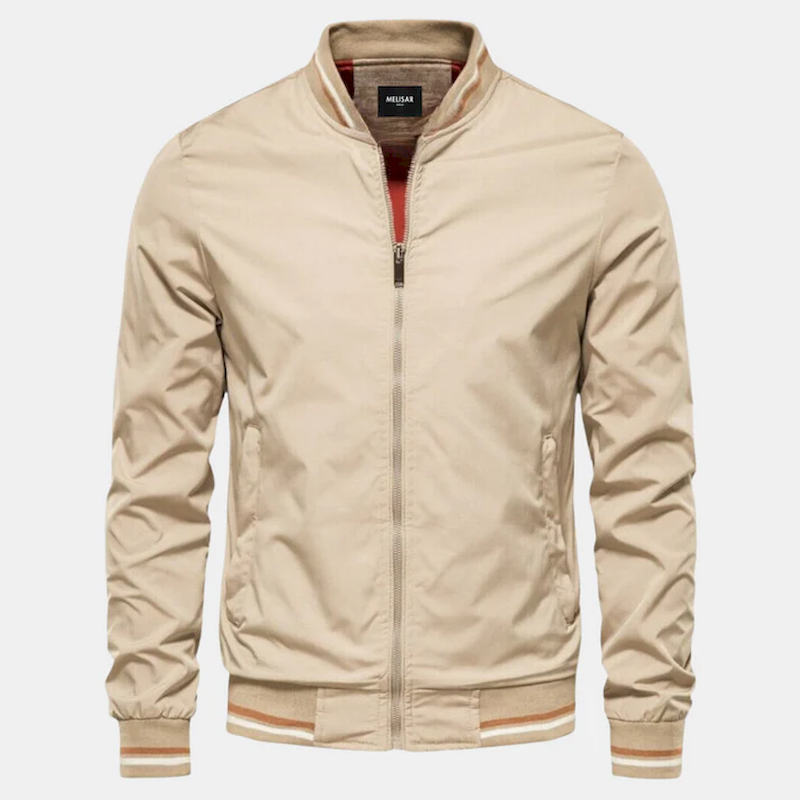 Caleb | Men's Stylish Bomber Jacket Zip-Up