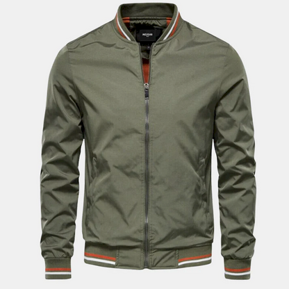 Caleb | Men's Stylish Bomber Jacket Zip-Up