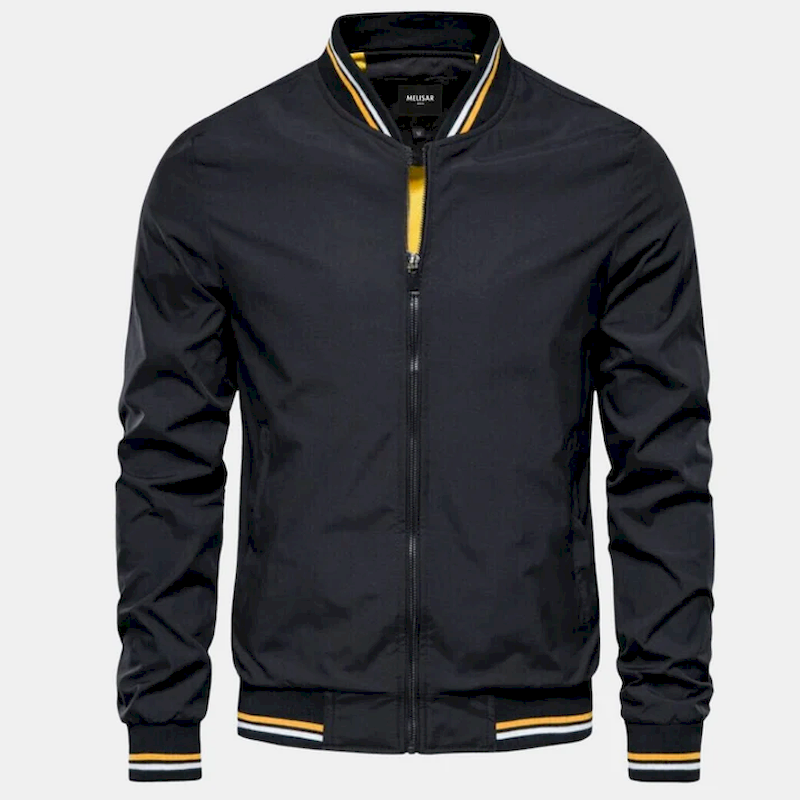 Caleb | Men's Stylish Bomber Jacket Zip-Up