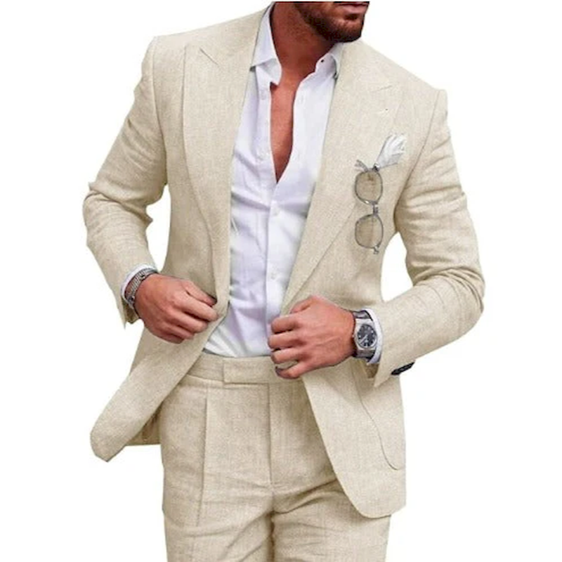 Edward | Men's Modern Tailored Suit Two-Piece Set