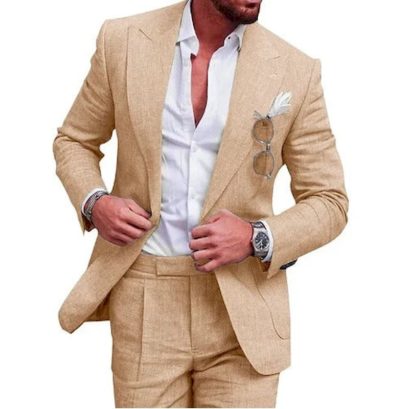 Edward | Men's Modern Tailored Suit Two-Piece Set